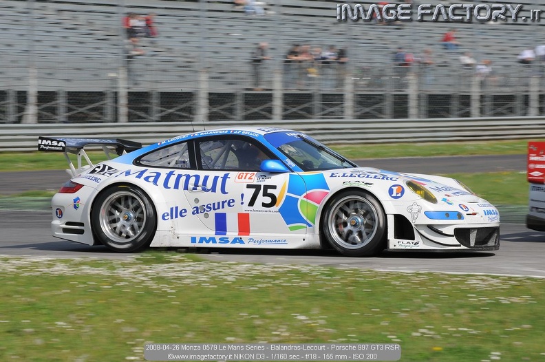2008-04-26 Monza 0579 Le Mans Series - Balandras-Lecourt - Porsche 997 GT3 RSR.jpg